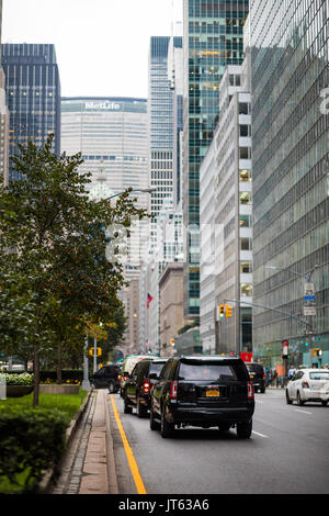 NEW YORK, USA - Le 13 octobre 2016. Vue de la Metlife Building on Park Avenue, New York City. Banque D'Images
