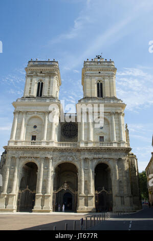 Auch (sud-ouest de la France) : la cathédrale Auch (Cathedrale Sainte-Marie), classée Monument Historique (Français 'Monument historique') Banque D'Images