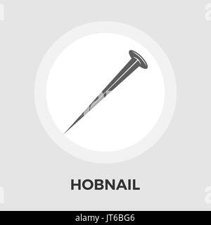 Icône Hobnail vecteur. L'icône de la télévision isolé sur fond blanc. Fichier EPS modifiables. Vector illustration. Illustration de Vecteur