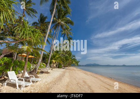 Nathon, plage de Laem Yai, Koh Samui, Thaïlande Banque D'Images