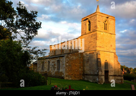 Mar0078330 All Saints Church à Braunston à Rutland, où les chauves-souris sont se percher et causant des dommages. 3 août 2017. Photos par John Robertson, Banque D'Images