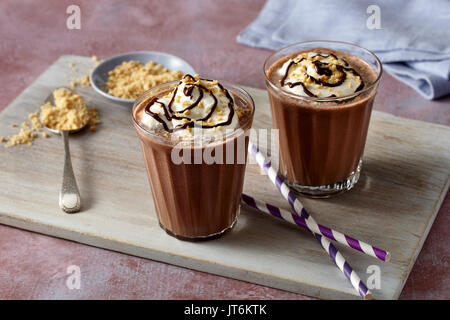 Peanut Butter chocolate shake Banque D'Images