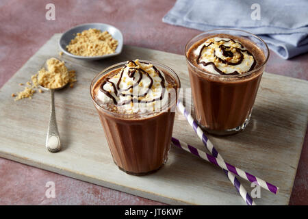 Peanut Butter chocolate shake Banque D'Images