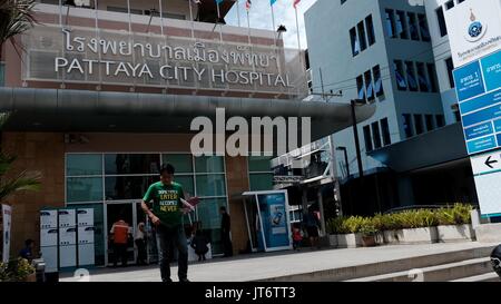 Les manifestations cliniques de l'hôpital de la ville de Pattaya à l'organisation de la communauté des soins de santé soi Buakhao Pattaya Thaïlande Banque D'Images