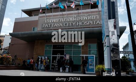 Les manifestations cliniques de l'hôpital de la ville de Pattaya à l'organisation de la communauté des soins de santé soi Buakhao Pattaya Thaïlande Banque D'Images