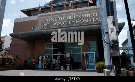 Les manifestations cliniques de l'hôpital de la ville de Pattaya à l'organisation de la communauté des soins de santé soi Buakhao Pattaya Thaïlande Banque D'Images