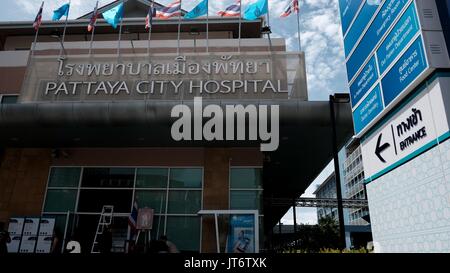 Les manifestations cliniques de l'hôpital de la ville de Pattaya à l'organisation de la communauté des soins de santé soi Buakhao Pattaya Thaïlande Banque D'Images