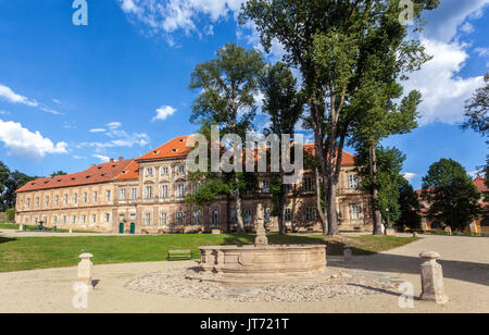 Plasy, la République tchèque, l'ancien monastère cistercien Banque D'Images