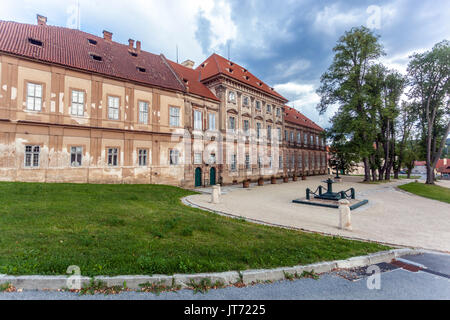 Plasy, la République tchèque, l'ancien monastère cistercien Banque D'Images
