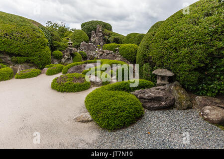 Hirayama Katsumi Jardin à Chiran Chiran Village - Samouraï comptait plus de 500 résidences de samouraïs au cours de la fin de la période Edo. Une partie du charme Banque D'Images