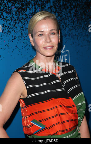 West Hollywood, CA. 7e août, 2017. Chelsea Handler au covoiturage Karaoke : la série sur Apple Musique fête de lancement au Chateau Marmont à West Hollywood, Californie le 7 août 2017. Credit : Faye Sadou/media/Alamy Punch Live News Banque D'Images