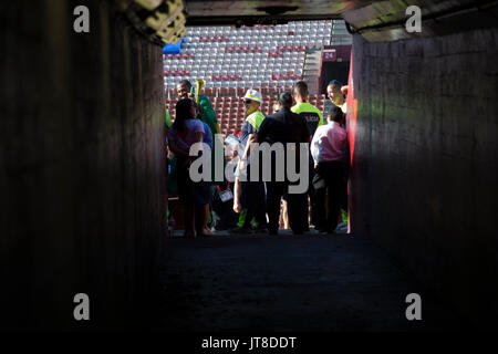 Los Angeles, CA, USA. 07Th Aug, 2017. Famille et amis ici pour le monde des jeux de police et d'incendie en 2017 Los Angeles CA, USA Crédit : Chester Brown/Alamy Live News Banque D'Images