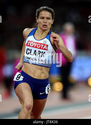 Zoey Clark 400 Mètres Championnats du monde d'athlétisme 2017 Stam de Londres, Londres, Angleterre 07 août 2017 Allstar Crédit : photo library/Alamy Live News Banque D'Images