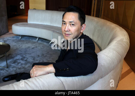 Portrait de Viet Thanh Nguyen 11/07/2017 ©Basso CANNARSA/Opale Banque D'Images