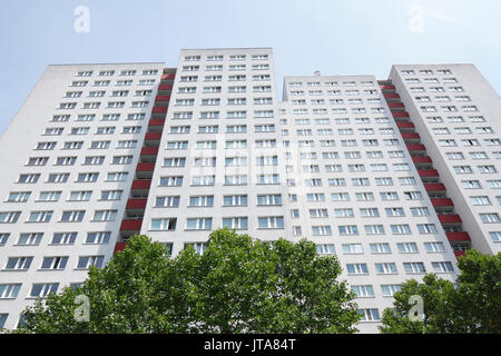 Pâtés de maisons et les toits à Berlin-Mitte Banque D'Images