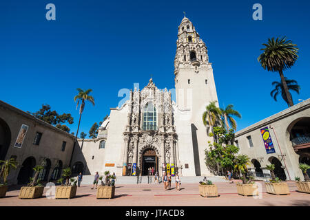 Musée de l'homme de San Diego, Balboa Park, San Diego, Californie, États-Unis d'Amérique, Amérique du Nord Banque D'Images