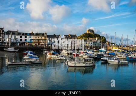 Boat Harbour d'Ifracombe, North Devon, Angleterre, Royaume-Uni, Europe Banque D'Images