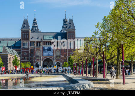 Rijksmuseum, Amsterdam, Pays-Bas, Europe Banque D'Images