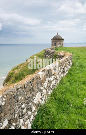 Temple Mussenden, Castlerock, le comté de Londonderry, région de l'Ulster, en Irlande du Nord, Royaume-Uni, Europe Banque D'Images