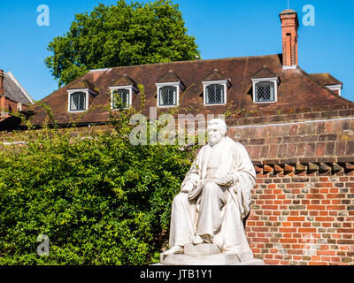 Statue de Josepho Goodall, Eton College, Eton, Windsor, Berkshire, Angleterre Banque D'Images