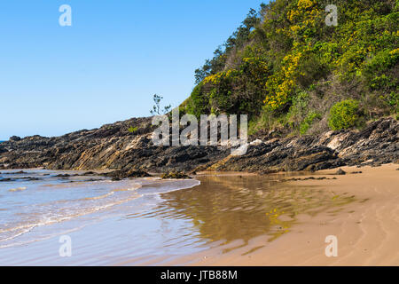 Diggers beach, Coffs Harbour, Nouvelle-Galles du Sud, Australie. Banque D'Images