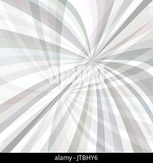 Panneaux ray burst background - graphique de scénario à partir de courbes dans des tons gris clair avec effet d'opacité Illustration de Vecteur