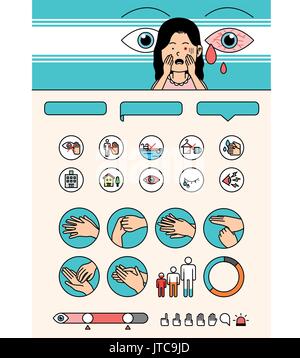 Les règlements sur la santé et la sécurité en été Illustration de Vecteur