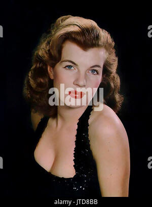 CORINNE CALVET (1925-2001) actrice française sur 1952 Banque D'Images