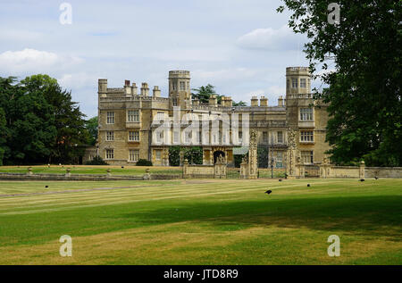 La chambre au Château d'Ashby Banque D'Images