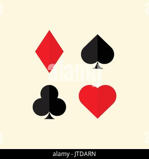 Costume carte icon set. vector illustration Illustration de Vecteur