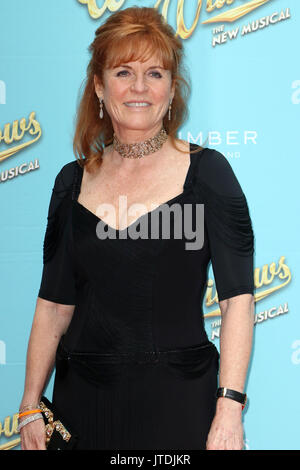 Jun 29, 2017 - Sarah Ferguson assister à 'Le vent dans les saules' musical Gala, London Palladium à Londres, Angleterre, RU Banque D'Images