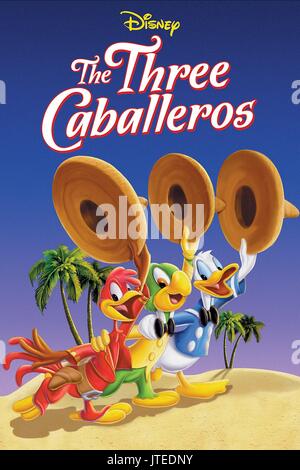 San Martin, JOSÉ CARIOCA, Donald Duck, l'AFFICHE LES TROIS CABALLEROS, 1944 Banque D'Images