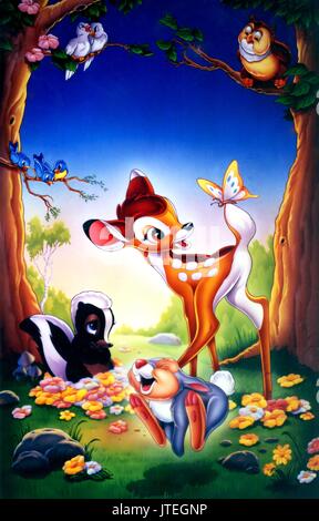 Fleur, THUMPER, BAMBI, BAMBI, 1942 Banque D'Images