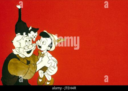 GEPPETTO, Pinocchio, Pinocchio, 1940 Banque D'Images