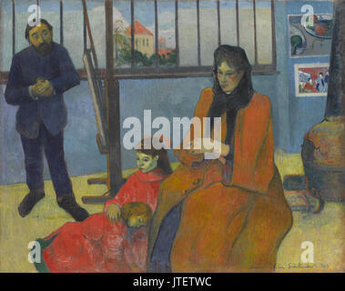 L'atelier de Schuffenecker Paul Gauguin Banque D'Images