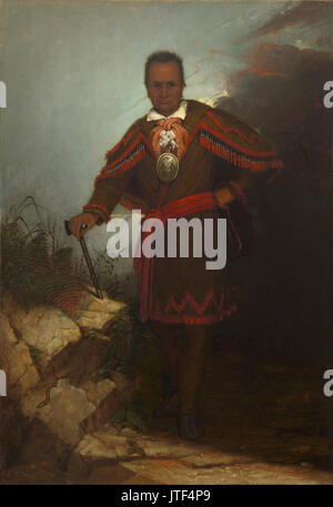 Thomas Hicks Red Jacket (Sagoyewatha) Banque D'Images