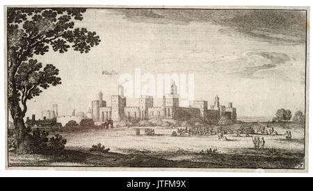 Place Venceslas Hollar Windsor (état 2) Banque D'Images