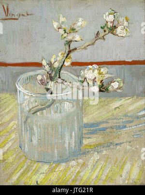 Vincent van Gogh Bouquet de fleurs dans un verre d'amande Banque D'Images