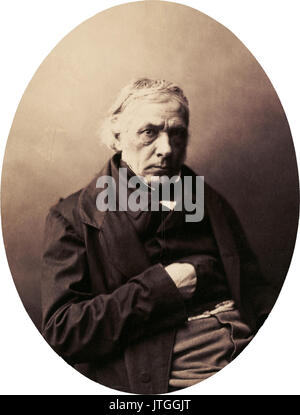 Victor Cousin par Gustave Le Gray, fin des années 1850 Banque D'Images