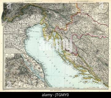 Stielers Handatlas 1891 20 Banque D'Images
