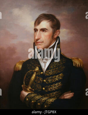 William Henry Harrison par Rembrandt Peale Banque D'Images