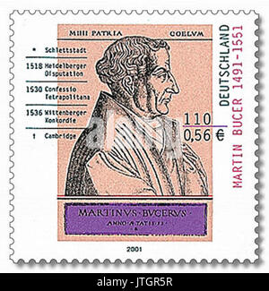 Stamp Allemagne 2001 MiNr2169 Martin Bucer Banque D'Images