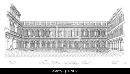 Pennadomo Moretti, Piazza San Marco (1831), 07 Banque D'Images