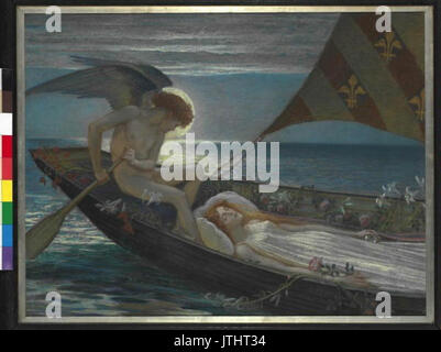 Walter Crane 15. 8. 1845 14. 3. Cesta na vecnost 1915 Banque D'Images