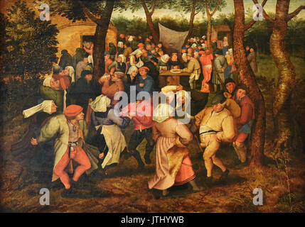 Pieter Brueghel de Jonge (1564D65 1638) Boerenbruiloft Noordbrabants Museum 's Hertogenbosch 26 8 2016 14 15 47 Banque D'Images