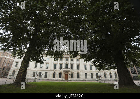 Royal Mint Court est le site d'un bâtiment du xixe siècle situé sur la petite colline de La Tour de Londres, en Angleterre, qui a servi de foyer de la Royal Mint Banque D'Images