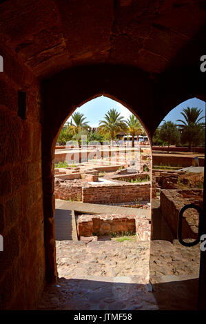 Château historique de Silves dans l'Algarve, Portugal Banque D'Images