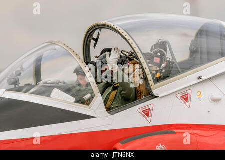 Bac Jet Provost T5 XW324 au Royal International Air Tattoo Banque D'Images