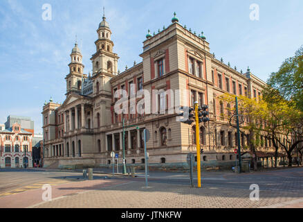 Le palais historique de la Justice sur la place de l'Église à Pretoria, du site d'essais célèbres y compris celle de l'ancien Président sud-africain Nelson Mandela Banque D'Images