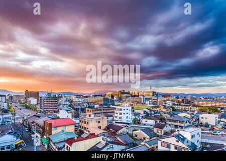 Kyoto, Japon skyline at Dusk. Banque D'Images